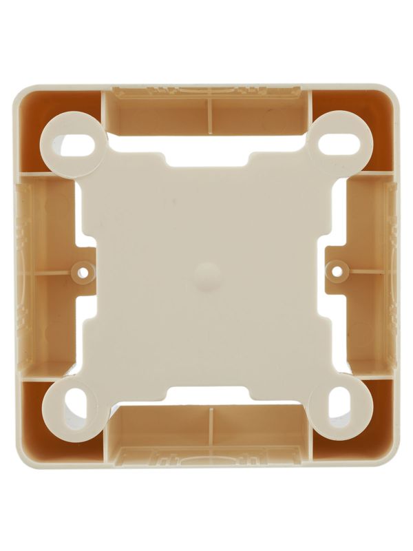 Коробка универсальная КМКУ 85х85х42мм неразборная ЭЛЕКОР сл. кость IEK CKK10D-U-2-K21