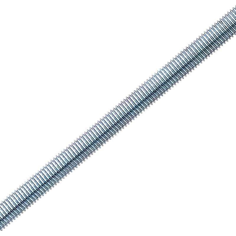 Шпилька резьбовая М12 DIN 975 L1000 класс прочн. 4.8 цинк. СТРОЙМЕТИЗ УТОРМ966659