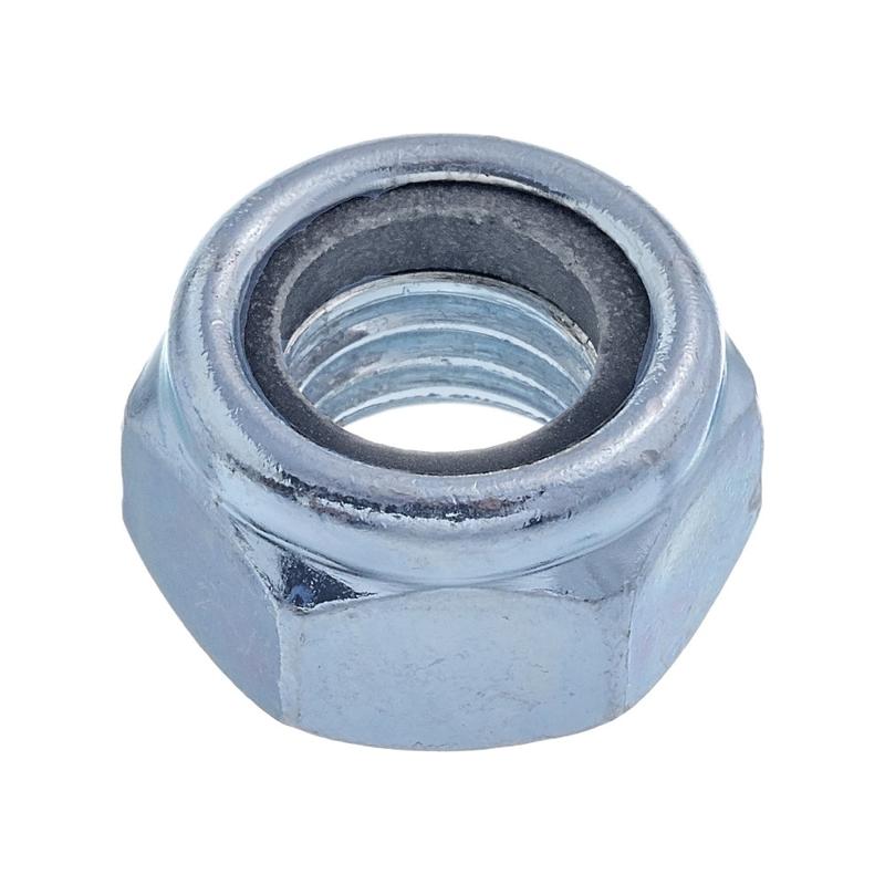 Гайка самоконтрящаяся с нейл. вставкой М8 DIN 985 класс прочн. 5 цинк (уп.200шт) пакет СТРОЙМЕТИЗ UTORM3040058