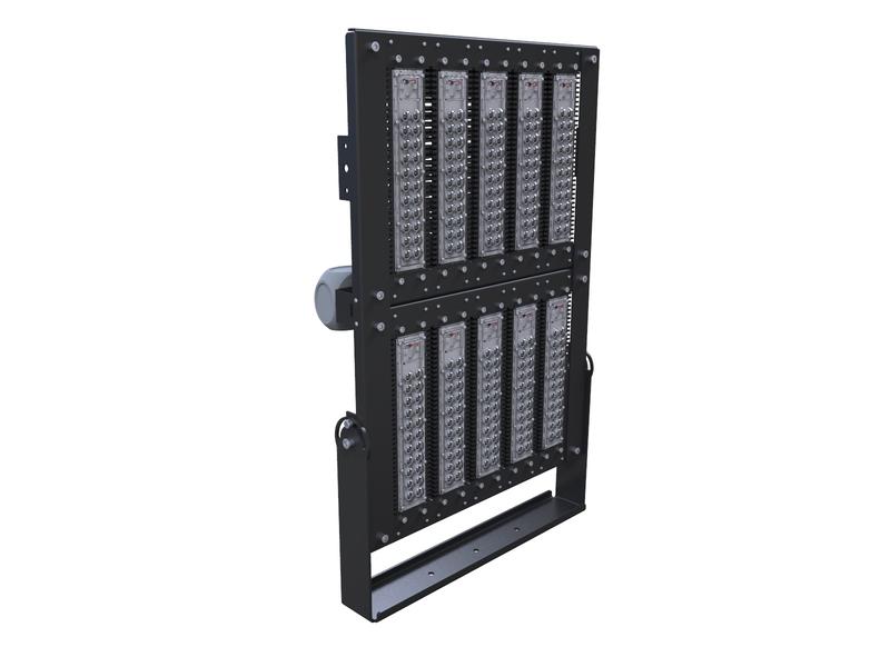 Светильник светодиодный LAD LED R500-10-60-6-500L 500Вт IP67 5000К 69080лм 100-305В КСС типа "Г" крепление на лире бел. ЛАДзавод LADLED10606500L