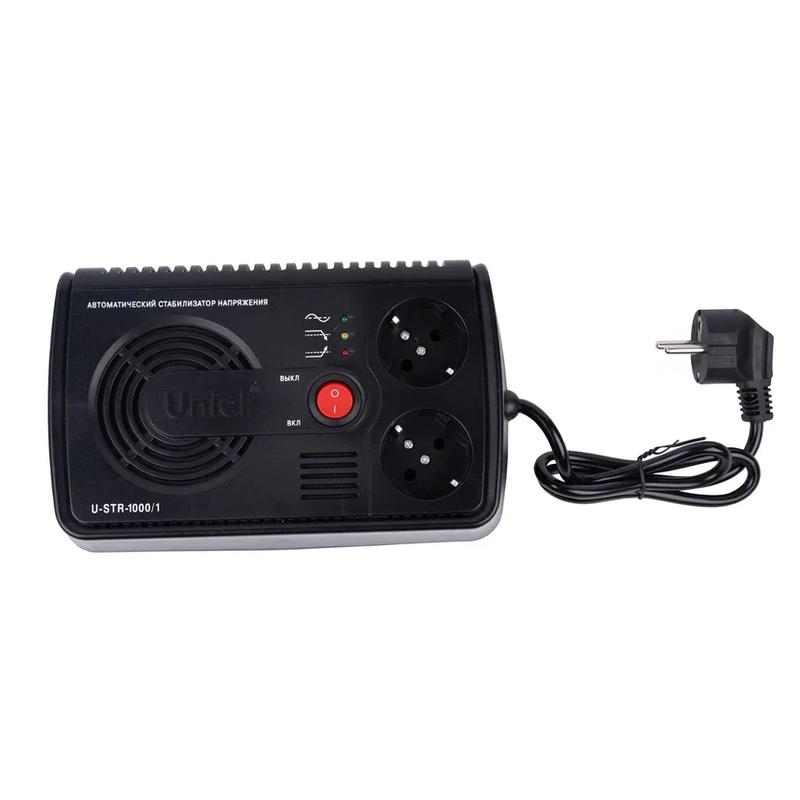 Стабилизатор напряжения U-STR-1000/1 Standard Courage 1000В.А Uniel 09620