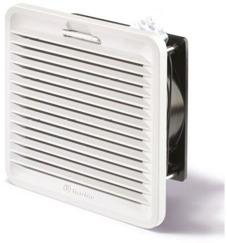 Вентилятор с фильтром 24В DC 100куб.м/ч IP54 (версия с обр. напр. потока) FINDER 7F2190243100