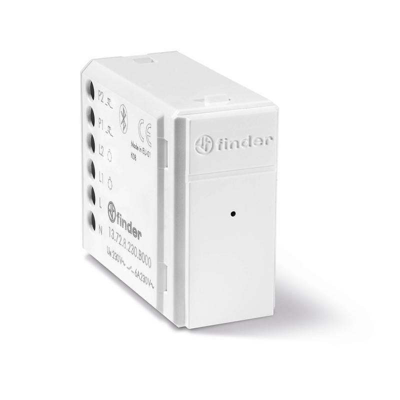 Реле модульное электронное 1CO 6А 230В AC BLE Yesly бел. FINDER 13728230B000