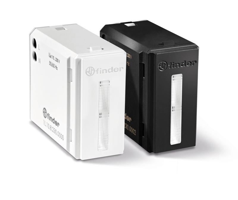 Светильник аварийный LED LUMOS 110…230В AC антрацит IP20 уст. в монтаж. коробке FINDER 1L1082300002PAS