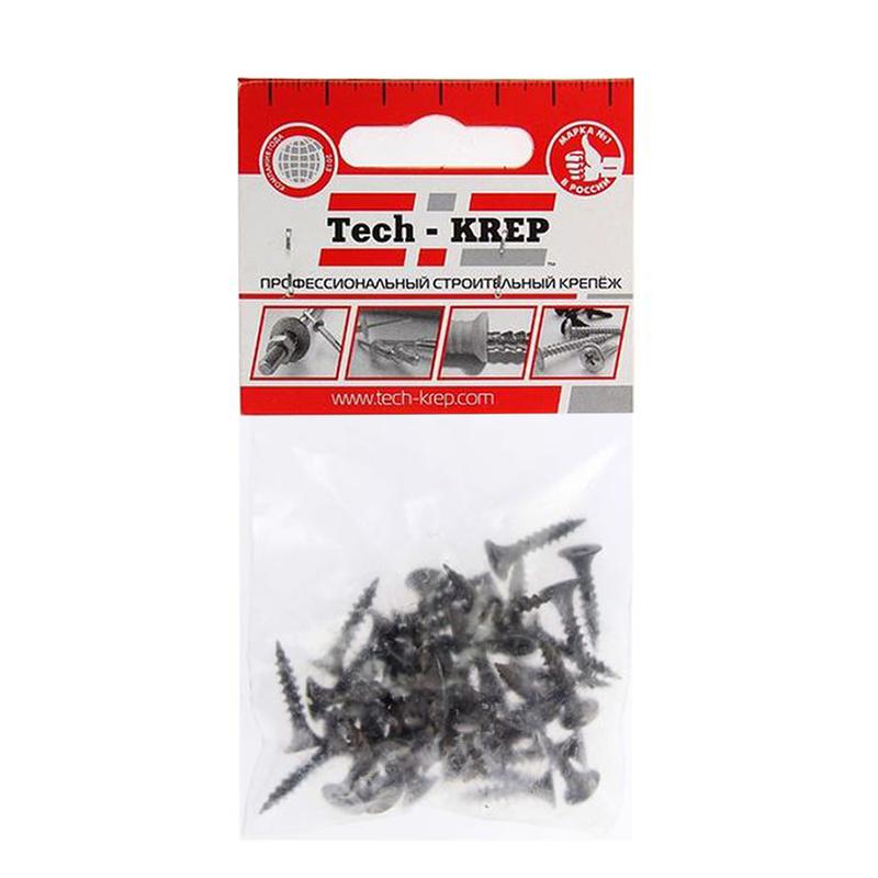 Саморез гипсокартон-металл 3.5х19 (пакет) (уп.40шт) Zitar 102377