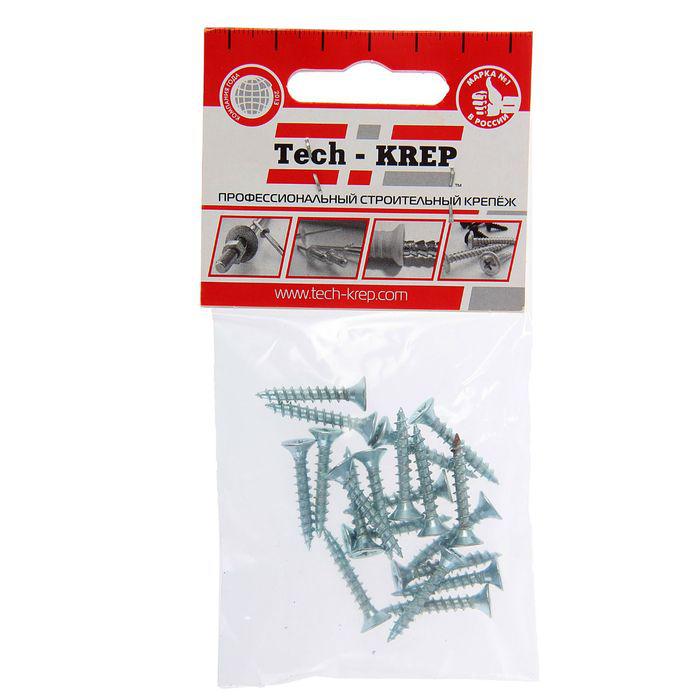 Шуруп универсальный с потайн. головкой 3.5х30 цинк. (пакет) (уп.20шт) Zitar 102419