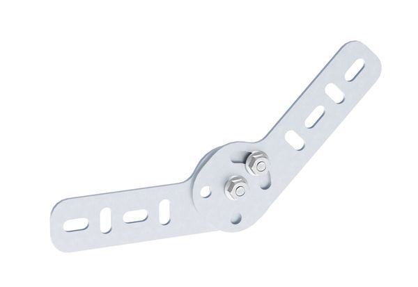 Соединитель для лестн. лотка шарнирный H=80мм 2мм EKF shlt802