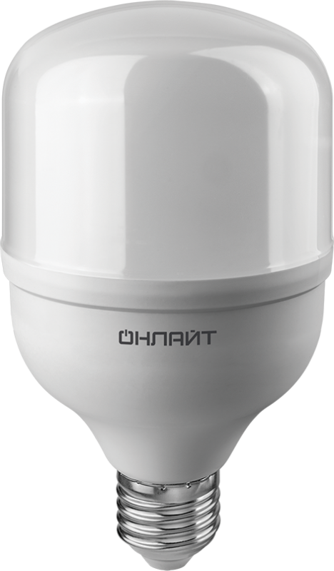 Лампа светодиодная высокомощная 82 900 OLL-T80-30-230-840-E27 30Вт 4000К нейтр. бел. E27 2400лм 176-264В ОНЛАЙТ 82900