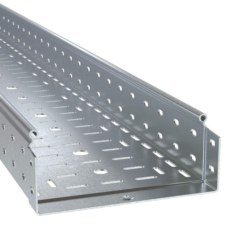 Лоток листовой перфорир. 80х600 L4000 1.2мм гор. оцинк. DKC SPN40860HDZ