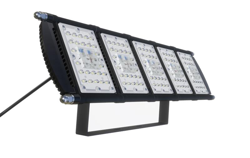 Прожектор LED ДО 29-200-013 D4 200Вт 5000К КСС_К/Г IP67 Carbon ALB F3001