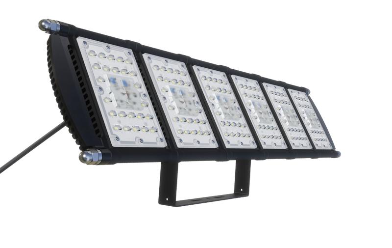 Прожектор LED ДО 29-240-013 240Вт 5000К КСС_К/Г IP67 Carbon ALB F3004