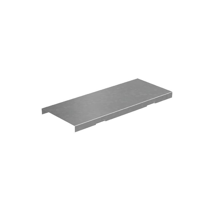 Крышка для отвода T-образ. вертикал. вниз 50х100 сталь "ПЛЮС" KTDVplus50-100 INOX304 КМ PL6248