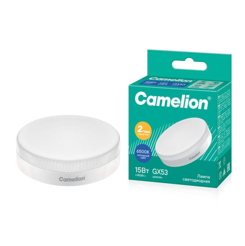 Лампа светодиодная LED15-GX53/865/GX53 15Вт 220В Camelion 13648