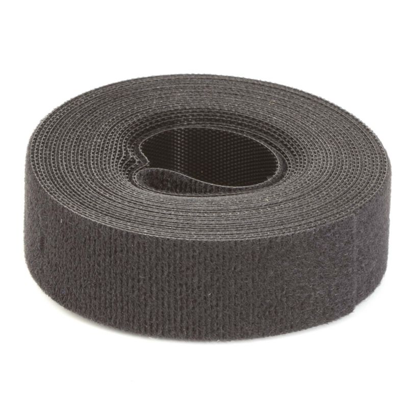 Лента-липучка 16х5000мм черн. (рулон) DKC 285X16BL