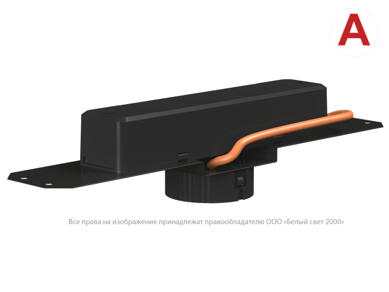 Светильник аварийный BS-OKO-10-L2-ELON GR Black Белый свет a16999