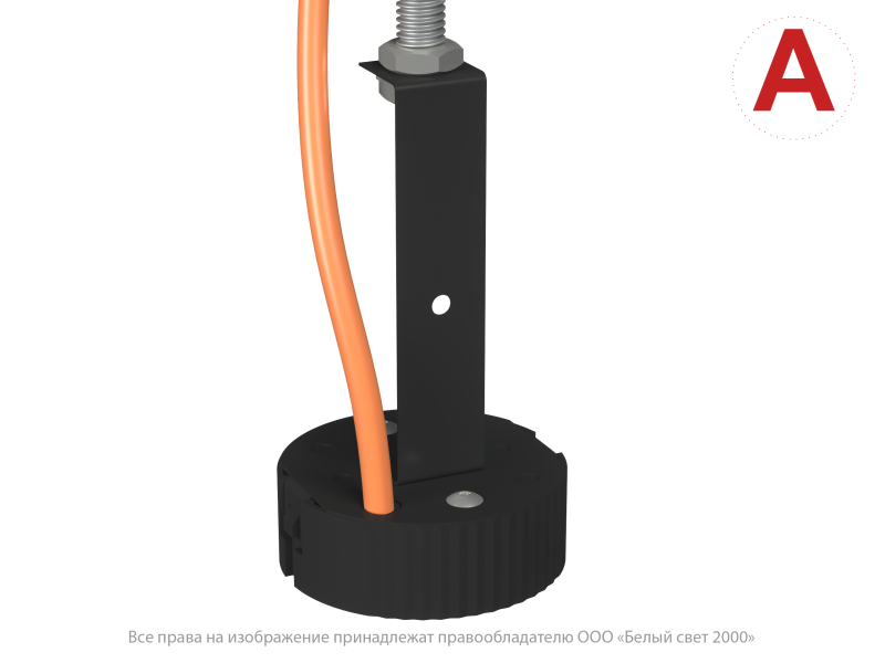 Светильник аварийный BS-OKO-81-L1-INEXI2 Black Белый свет a22791