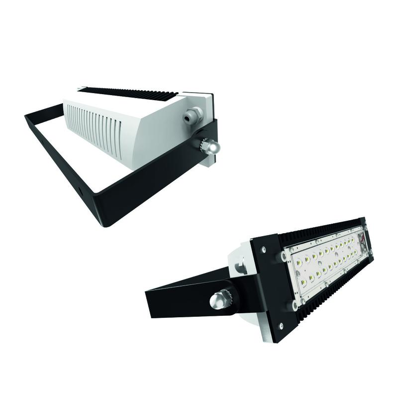 Светильник светодиодный LAD LED R500-1-M-36-35 L 35Вт IP67 5000К 5502лм 100-305В КСС типа "Ш" крепление на лире бел. ЛАДзавод LADLED1M3635L