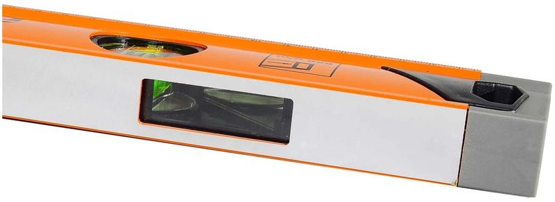 Уровень алюминиевый "Магнитный" 600мм фрезерованный 3 глазка (1 зеркальный) Вихрь 73/11/4/18