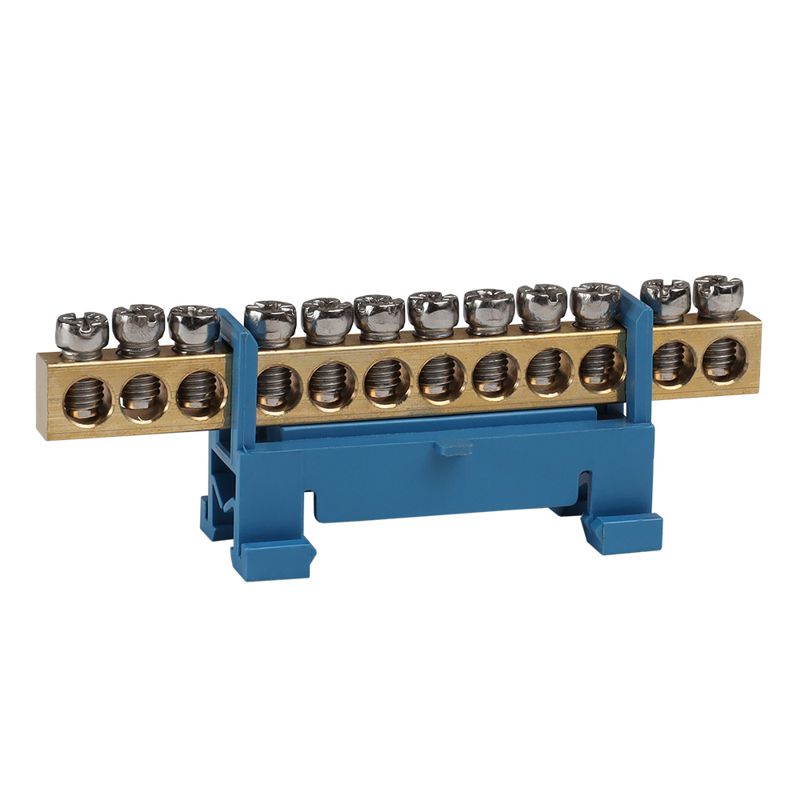 Шина нулевая тип Стойка OptiKit BB-S-N-DIN-12-6х9 син. КЭАЗ 277830