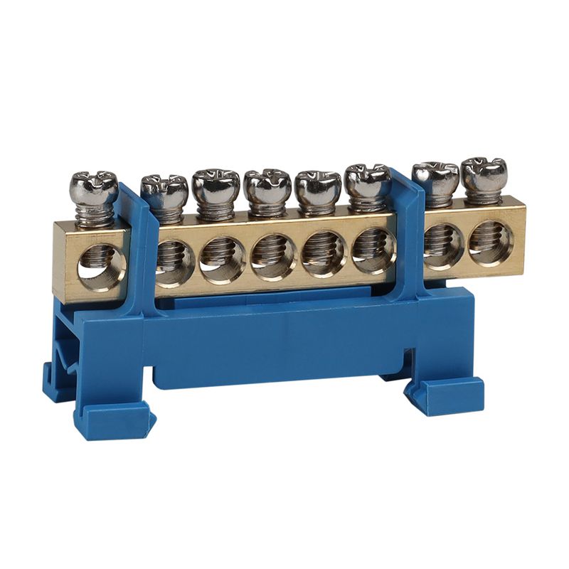 Шина нулевая тип Стойка OptiKit BB-S-N-DIN-8-6х9 син. КЭАЗ 277831