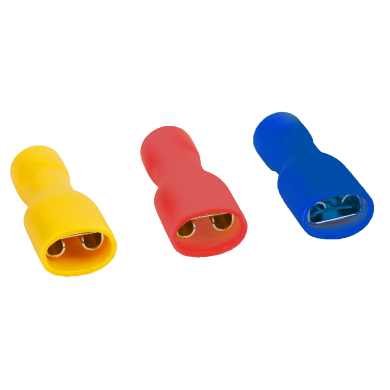 Разъем плоский в изоляции РпвИм OptiKit S-PI-PVC- 2-5-0.4 (уп.100шт) КЭАЗ 282897