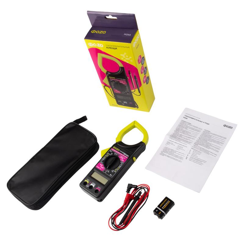 Клещи токовые M266 ФАZА 5000650