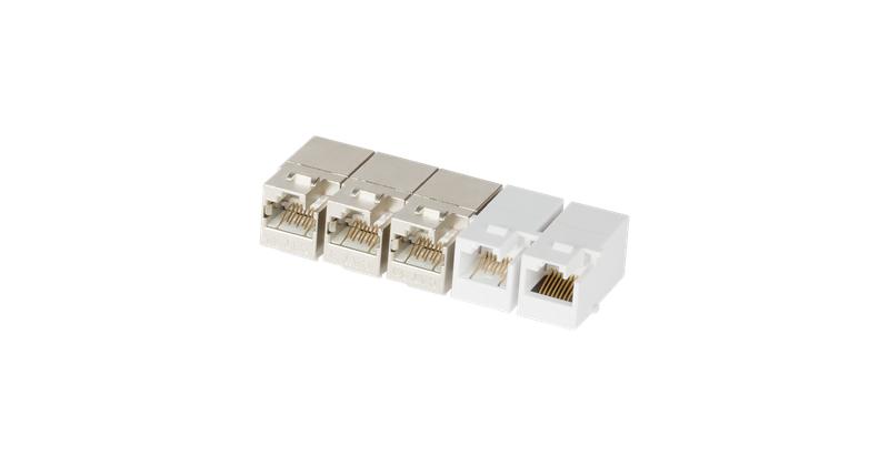 Соединитель типа Keystone для системы мониторинга кат.6 (Класс E) 250МГц RJ45-RJ45 (8P8C) неэкранированный белый - гарантия: 5 лет расширенная / 25 лет системная NIKOMAX NMC-KJUE55C-LS-WT