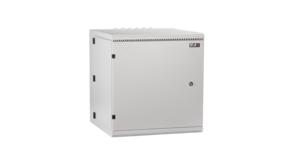 Шкаф настенный двухсекционный 19дюйм 15U метал. дверь промышл. IP55 Ш600хВ771хГ600мм сер. NIKOMAX TWM-156060-M-GY