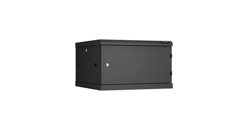 Шкаф настенный разборный 19дюйм 6U метал. дверь Ш600хВ370хГ600мм 2 пары монтажных направляющих черн. NIKOMAX TWC-066060-R-M-BK