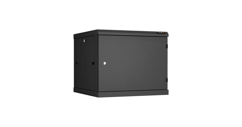 Шкаф настенный разборный 19дюйм 9U метал. дверь Ш600хВ503хГ600мм 2 пары монтажных направляющих черн. NIKOMAX TWC-096060-R-M-BK