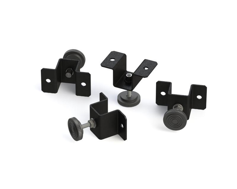 Опора регулируемая для настенных шкафов TWC-R (уп.4шт) черн. NIKOMAX TLK-WT4-M6-BK