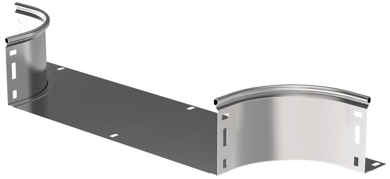 Отвод Т-образ. плавн. тип Г01 ESCA 100х600мм IEK COT01-0-100-600