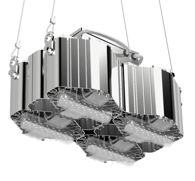 Прожектор светодиодный L-lego II 220/178/К15/4.0K/L100/01/IKIX-34/220AC IP66 подвесное крепление LEDEL LII099