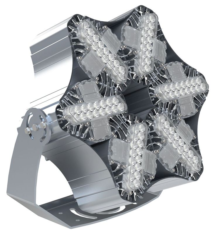 Прожектор светодиодный L-lego II 330 banner/270/К15/5.0K/01/L100/IKIX-66/220AC IP66 поворотное крепление LEDEL LII108