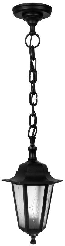 Светильник садово-парковый PP4105 C02 НТУ 06-60-001 У1 "Адель1" 6-гран. пласт. +пласт. черн. Camelion 13850