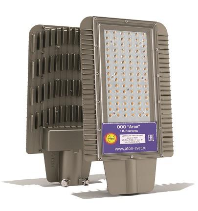 Светильник светодиодный АТ-ДКУ-80 Viking 80Вт 10200лм 5000К 220В IP67 КСС ШБ защита от 380В АТОН АТДКУ80