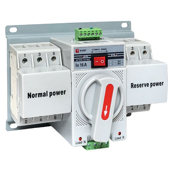 Устройство автоматического ввода резерва АВР 3п C 16А 400В MCB PROxima EKF ats-mcb-16c-3p-pro