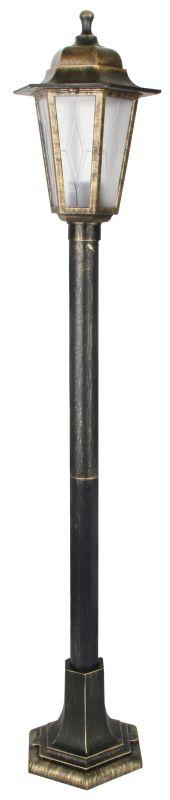 Светильник столб садово-парковый PP6101 C64 НТУ 06-60-002 У1 "Оскар 3" 1м 6-гра пласт. +пласт. черн. бронза Camelion 13855