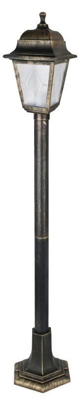Светильник столб садово-парковый PP6201 C64 НТУ 04-60-002 У1 "Оскар 4" 1м 4-гр пласт. +пласт. черн. бронза Camelion 13860