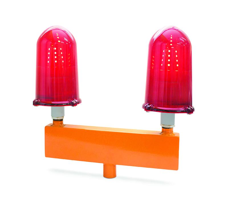 Прибор светосигнальный ЗОМ сдвоенный с лампой Пермь 85-240В AC/DC Световод ЗГ.030.01