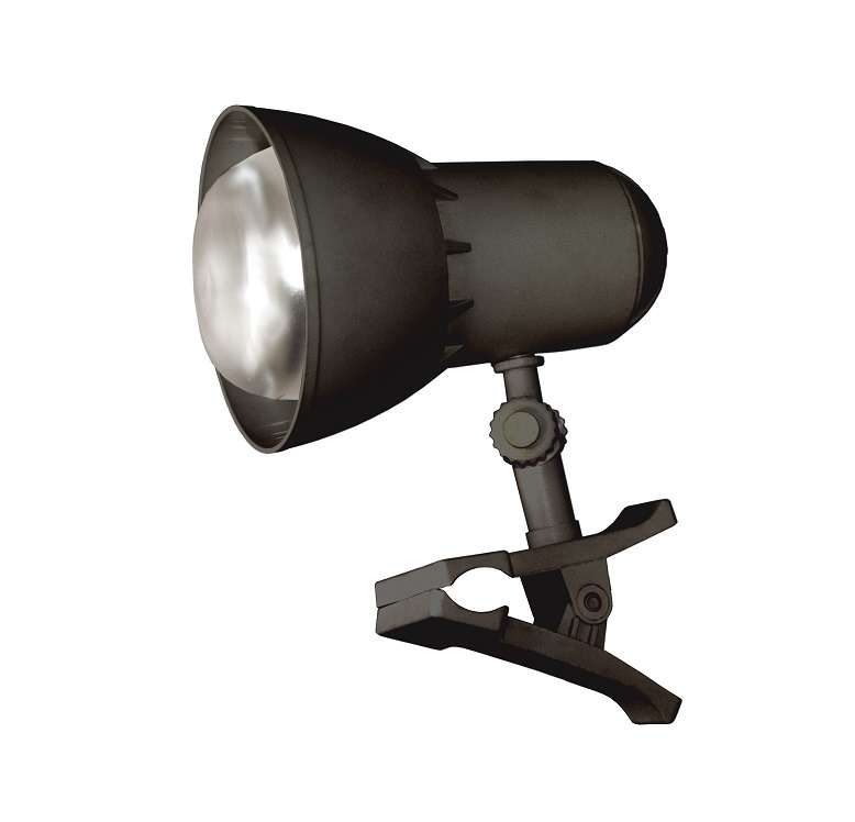 Светильник Надежда 1-мини (на клипсе) без лампы 40Вт ЛОН E27 черн. Трансвит 152