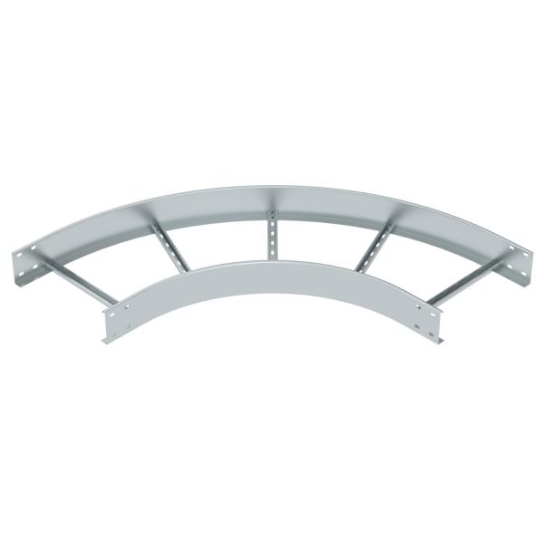 Секция угловая 90град. лестничного лотка 110х400мм R=500мм OBO 6217686