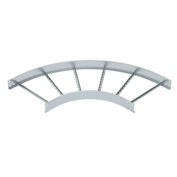 Секция угловая 90град. лестничного лотка 110х600мм R=500мм OBO 6217690