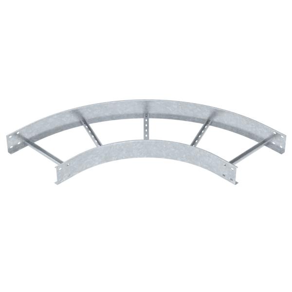 Секция угловая 90град. лестничного лотка 110х400мм R=500мм OBO 6217776