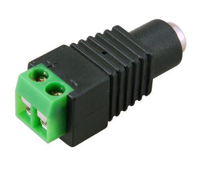 Разъем питания 2.1х5.5мм с клемм. колод. (уп.50шт) Rexant 14-0315