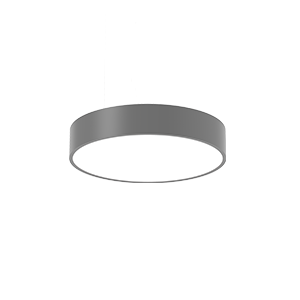 Светильник светодиодный COSMO 600x115 32Вт 3000К накладной с опаловым рассеив. RAL7045 сер. муар VARTON V1-R0-70502-20000-2003230