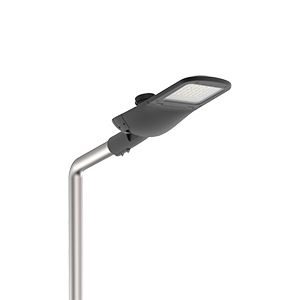 Светильник светодиодный Tornado Road 50Вт 4000К 1..10В NEMA уличный крепление на консоль RAL9005 черн. муар VARTON V1-S1-90506-40U32-6605040