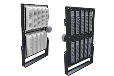 Светильник светодиодный LAD LED R500-10-60-6-700L 700Вт 5000К IP67 91345лм 230В КСС типа "Г" крепление на лире сер. ЛАДзавод LADLED10606700L