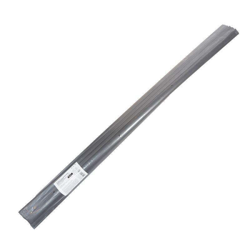 Трубка термоусадочная двустенная клеевая 15.9/7.95 (2:1) черн. 1м (уп.10шт) Rexant 26-2106