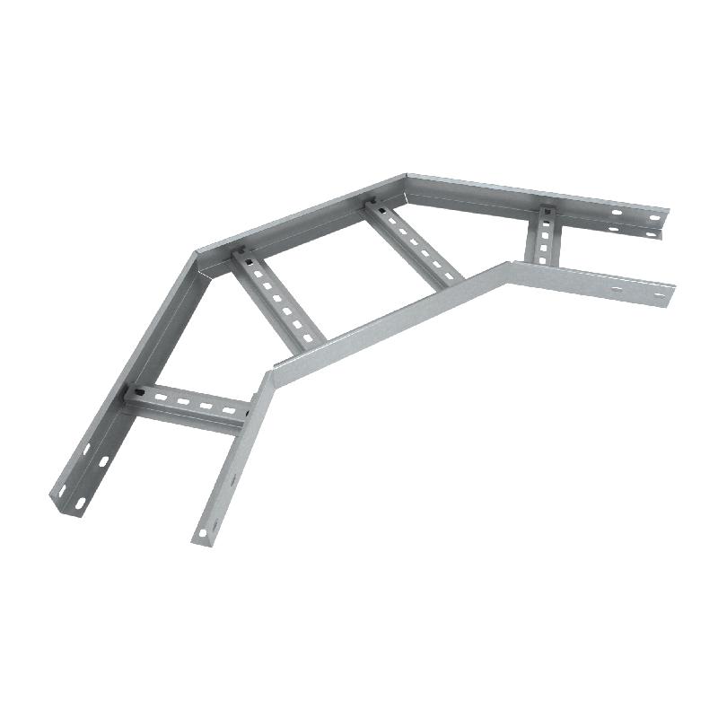 Угол для лотка горизонтальный лестн. 90град. 100х100 сталь 1.2мм "Быстрый монтаж" LGLS90-100-100-1.2 HD КМ LO18811